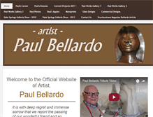 Tablet Screenshot of paulbellardo.com
